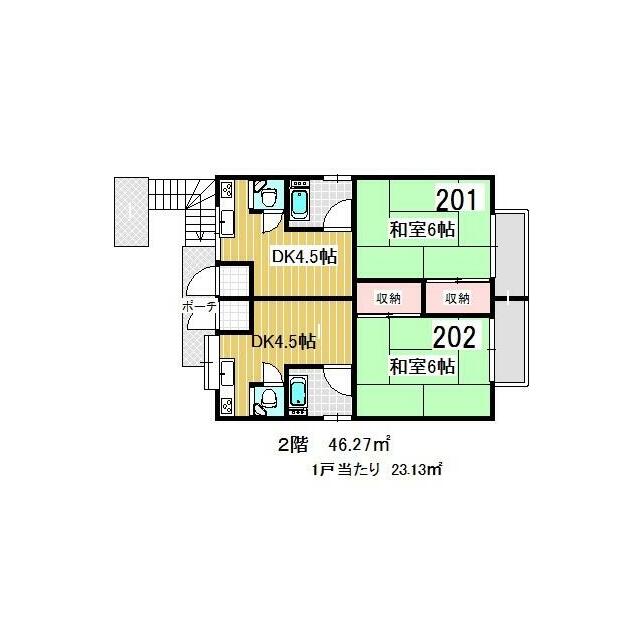 笠原ハイツ 間取り