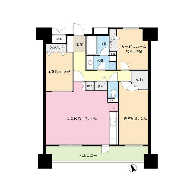 アールケープラザ 間取り