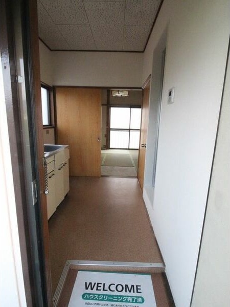 コーポオカベA 玄関