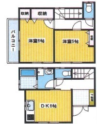ハイヴ鶴巻 間取り