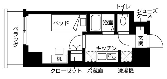 バウスクロス東海大学前 間取り