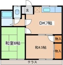 加藤アパート 間取り