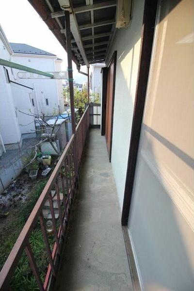 加藤アパート ベランダ