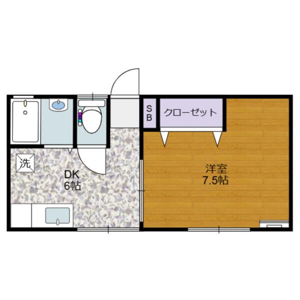 バッカナーレⅠ 間取り