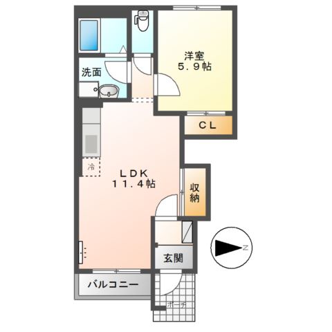 プレッソ　ヴィアーレ 間取り