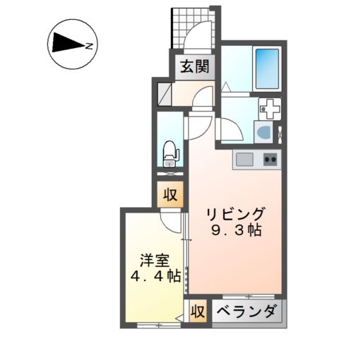 スターテラス善行 間取り