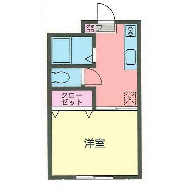 シティーコーポ中山 間取り