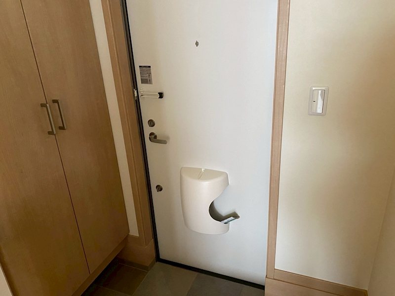 サンフォレスト入生田第三棟 玄関