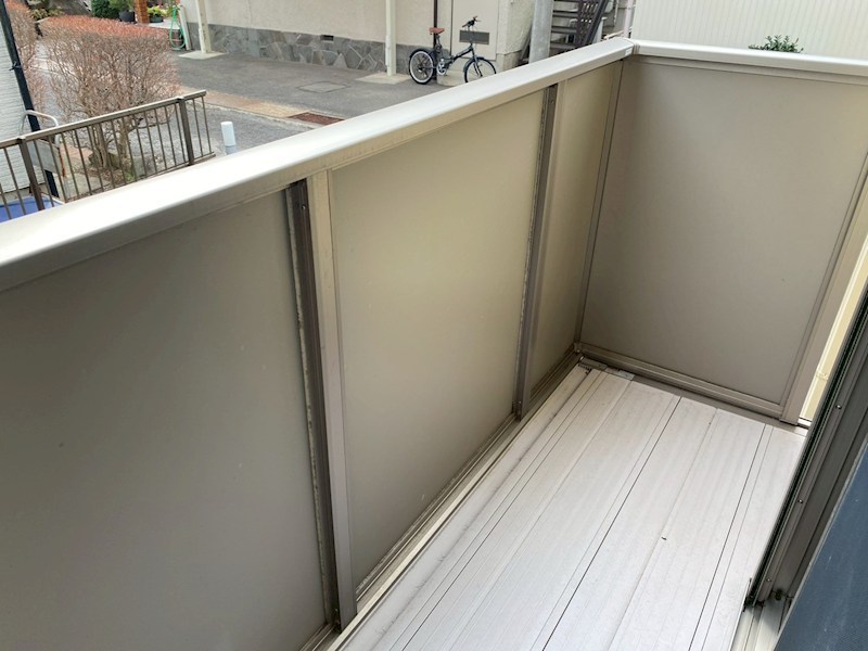 サンフォレスト入生田第三棟 ベランダ