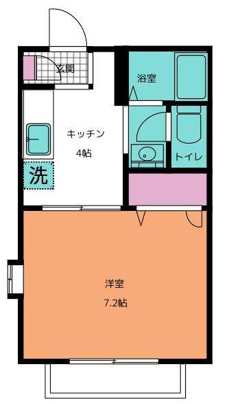 コンフォール・ユウ 105号室 間取り
