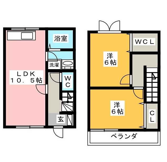 広貴ハイツ 503号室 間取り