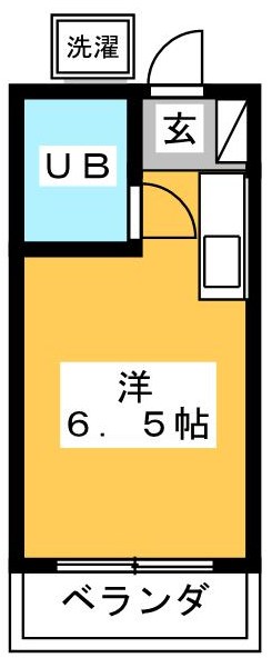 シーサイドアオキ 102号室 間取り