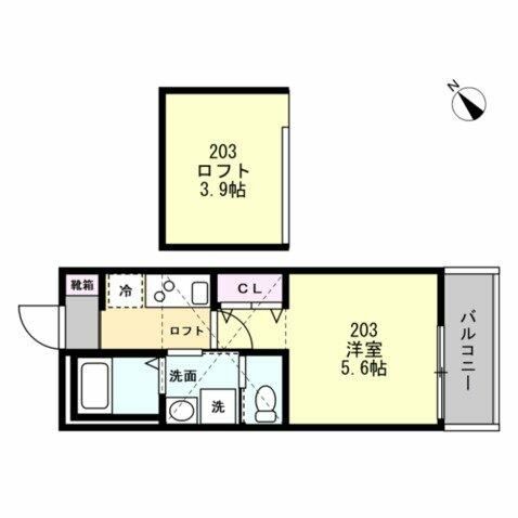 ベイルーム湘南藤沢本町 間取り図
