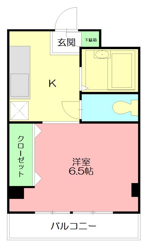 栄興厚木ヴィラ 201号室 間取り