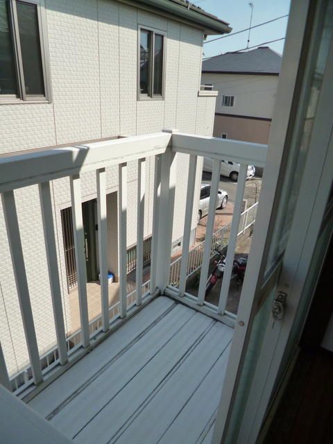 アアロット　アパートメント ベランダ