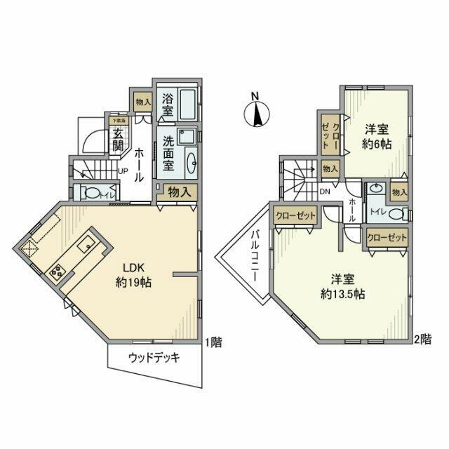 東海岸南戸建 間取り