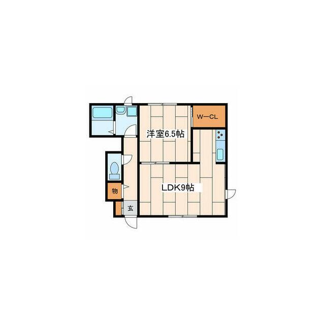パークハウスB 103号室 間取り