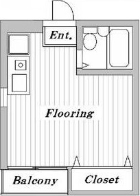 シルバーウェーブコートⅠ 201号室 間取り