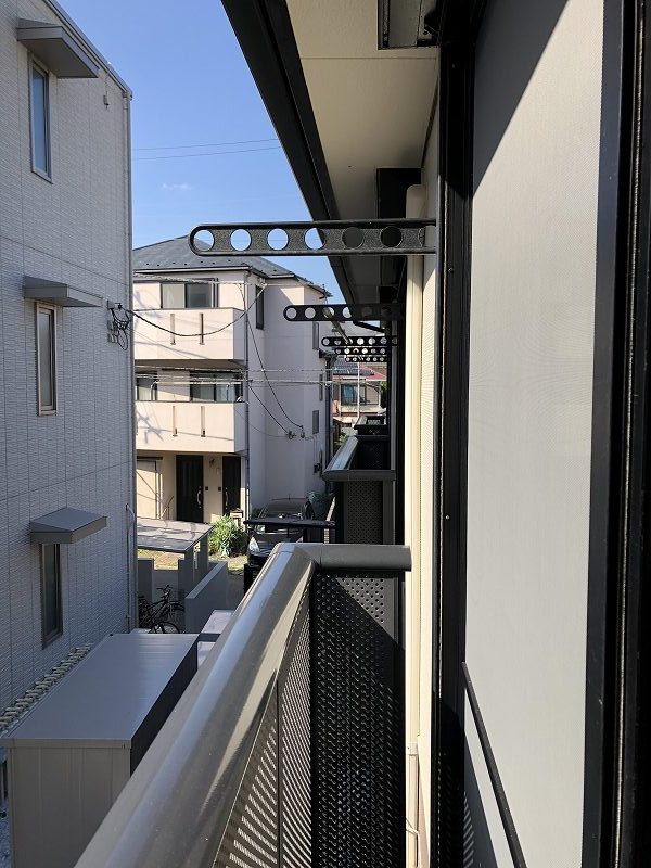 クリオネ ベランダ