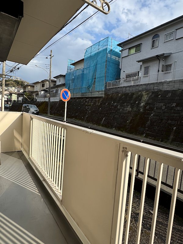 カネイチハイツA棟 ベランダ
