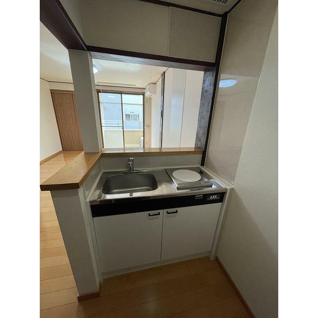 ポスト＆ビーム木の家Ｄ キッチン