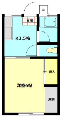 光ハイツ  間取り