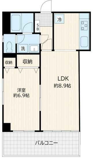坂本ビル 401号室 間取り