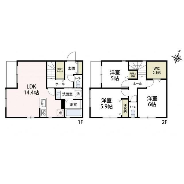 フェリス シティオ Ⅰ 101号室 間取り