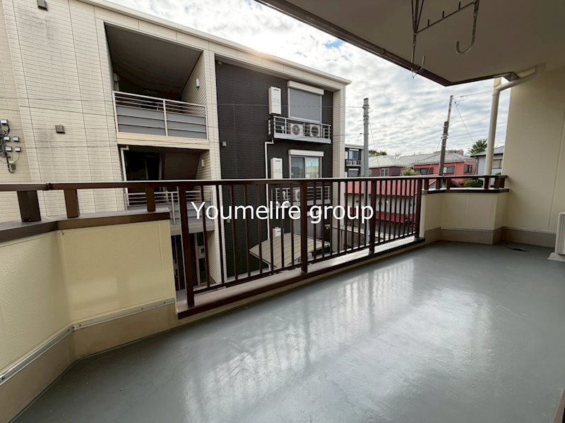 マンション東 ベランダ