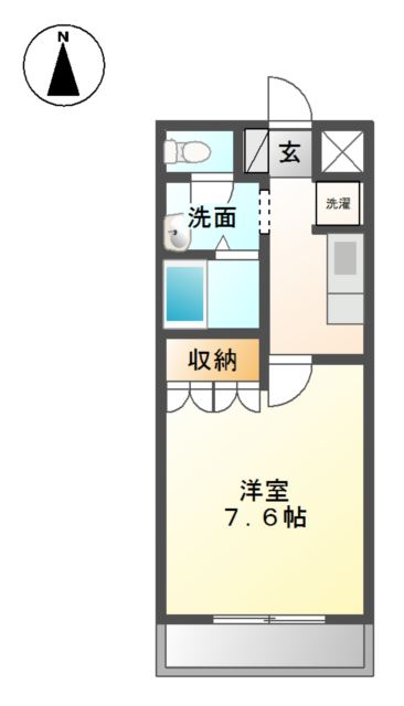 ダイヤモンズ・M 間取り