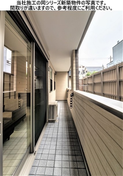 カーサブランカ ベランダ