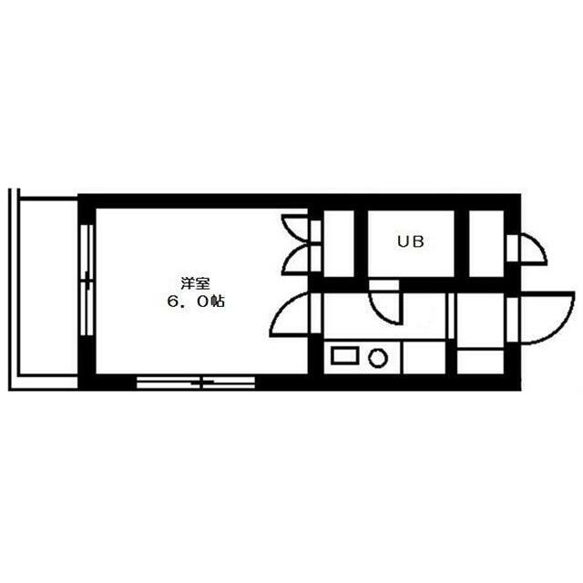 ピースフルハウス 211号室 間取り