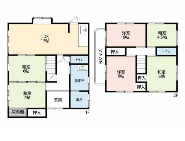 伊勢原石田戸建 間取り