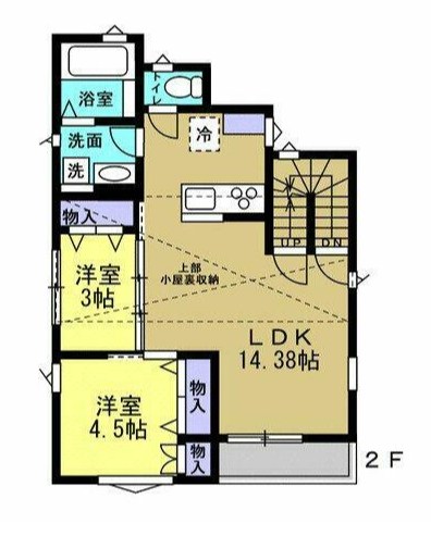 鎌倉材木座住宅 201号室 間取り