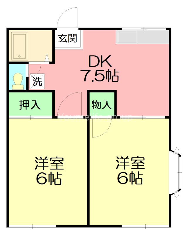 イルマーレ1番館 間取り