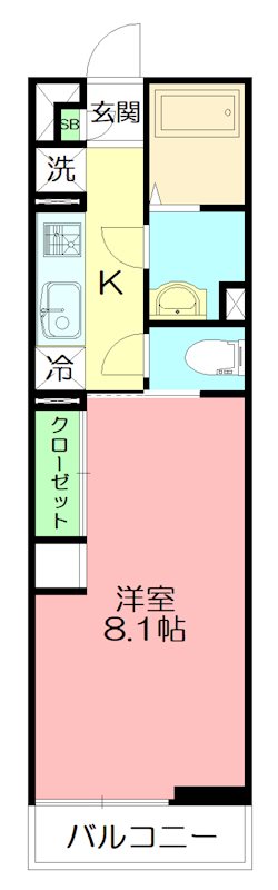 リブリ・コウゲン鎌倉 間取り