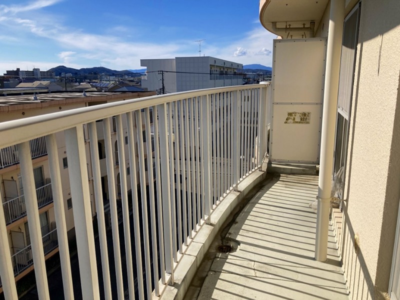 サンハイツ諏訪前 ベランダ
