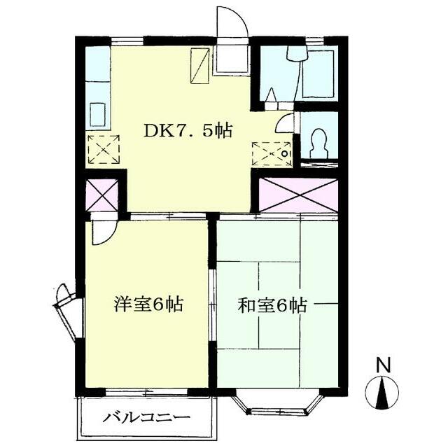 ブリリアントさがみ野 105号室 間取り