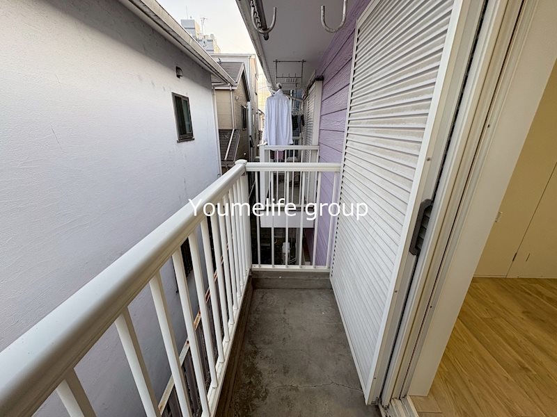 パープルハイツ ベランダ