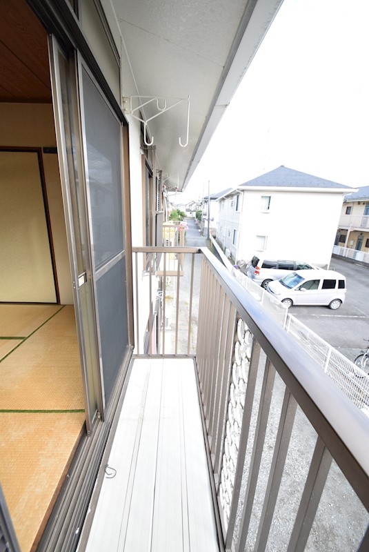 コーポミツハシ ベランダ