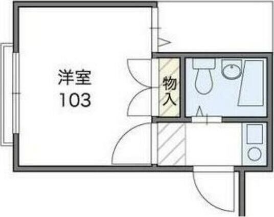 LIFIX本郷台 103号室 間取り