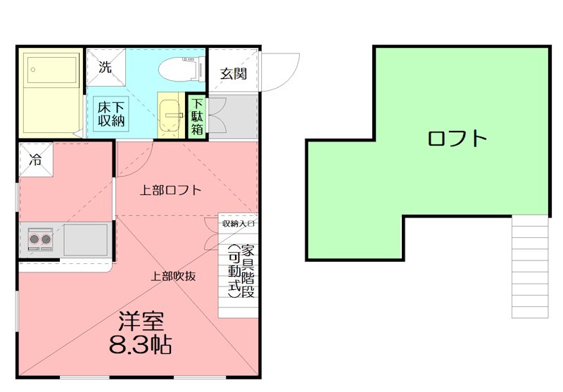 プリマ伊勢原弐番館 101号室 間取り