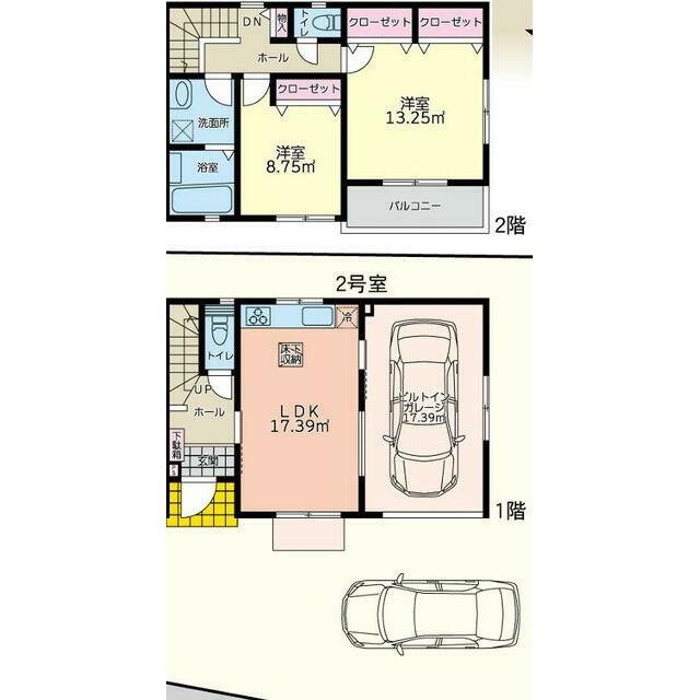 ガレリア湘南茅ケ崎Ｆ 2号室 間取り