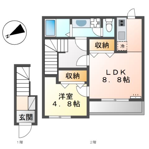 Ｊｏｙｆｕｌ（ジョイフル） 間取り