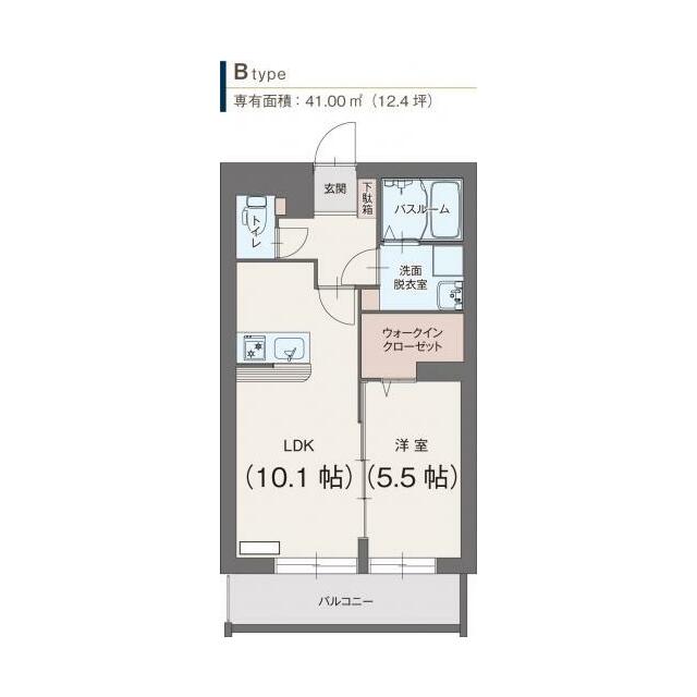 ピーノ湘南 304号室 間取り