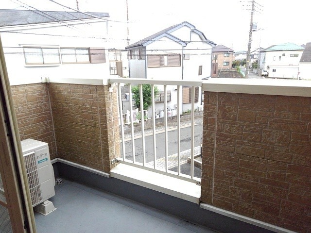 ウイング　ソレイユⅡ ベランダ