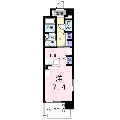 アスタルテ　本厚木 301号室 間取り