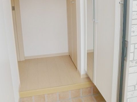 カレントガーデンＣ 玄関