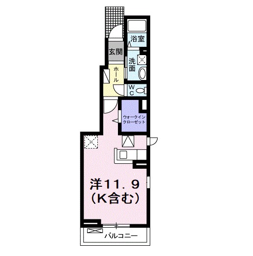 シトラスヒルズ 101号室 間取り