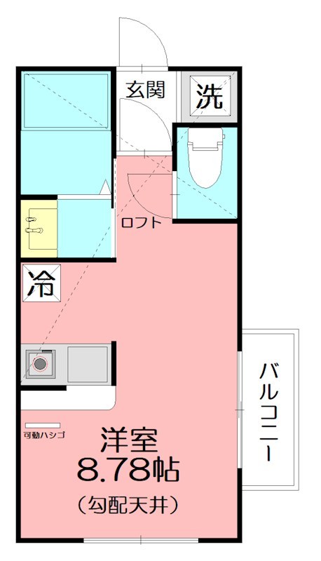 パサージュ湘南 201号室 間取り